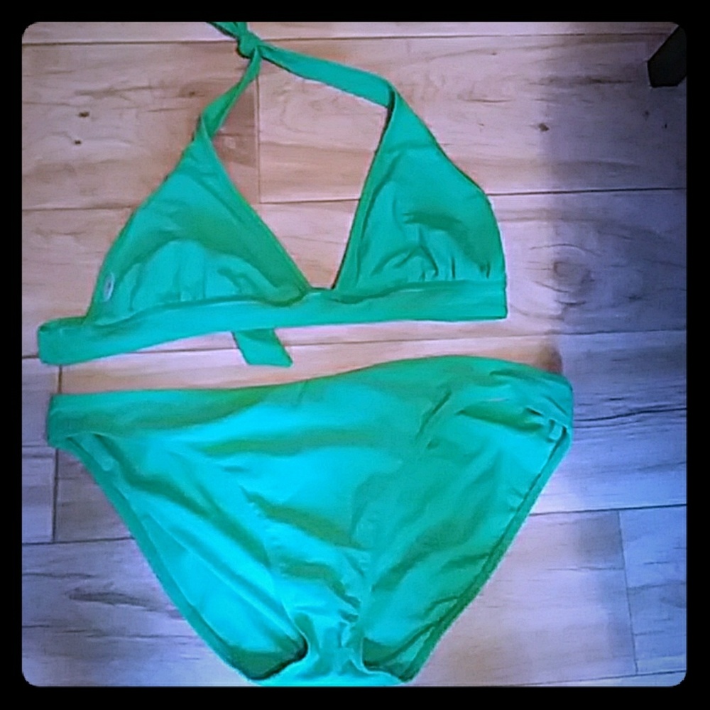 Two piece bathing suit